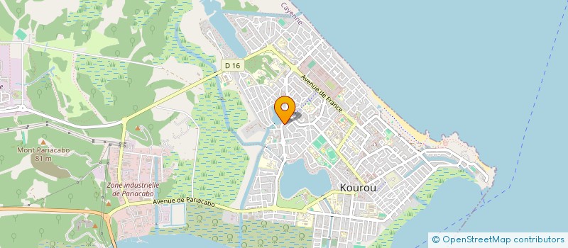 localisation de l'entreprise AMR à KOUROU