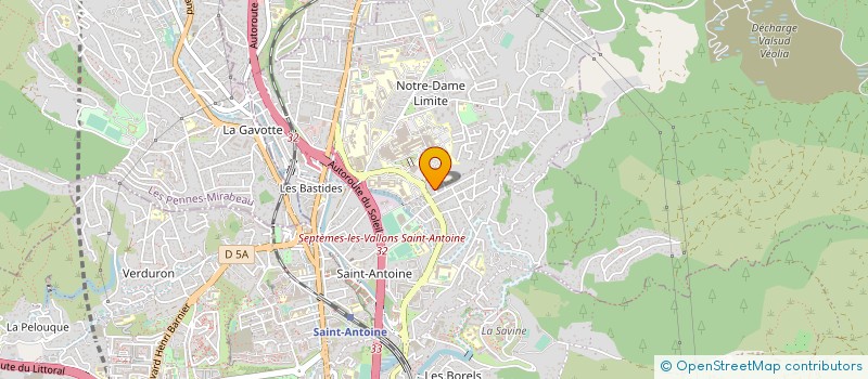 localisation de l'entreprise AMR à MARSEILLE