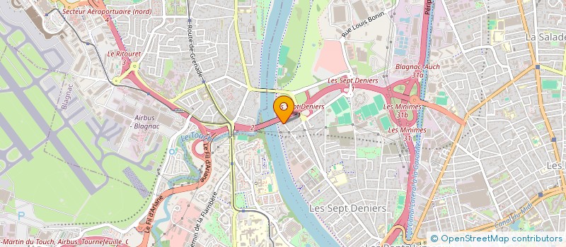 localisation de l'entreprise AMR à TOULOUSE