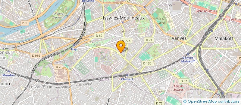 localisation de l'entreprise AMR à ISSY-LES-MOULINEAUX