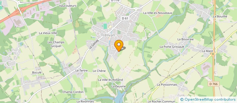 localisation de l'entreprise AMR  TRELIVAN