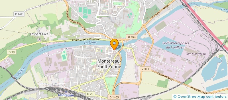 localisation de l'entreprise AMR à MONTEREAU-FAULT-YONNE