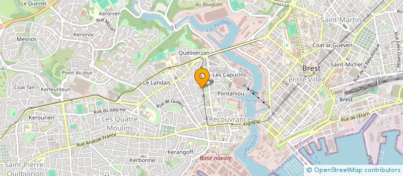 localisation de l'entreprise AMR DENTAIRE à BREST