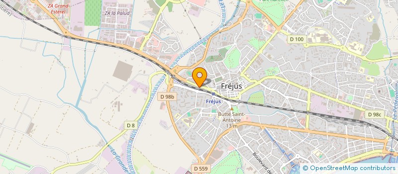 localisation de l'entreprise AMR ELEC à FREJUS