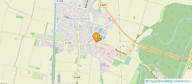 localisation de l'entreprise AMR FINANCES  ELSENHEIM