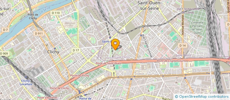 localisation de l'entreprise AMR INVESTISSEMENT à SAINT-OUEN-SUR-SEINE