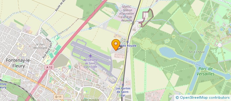 localisation de l'entreprise AMR PARTNER  SAINT-CYR-L'ECOLE