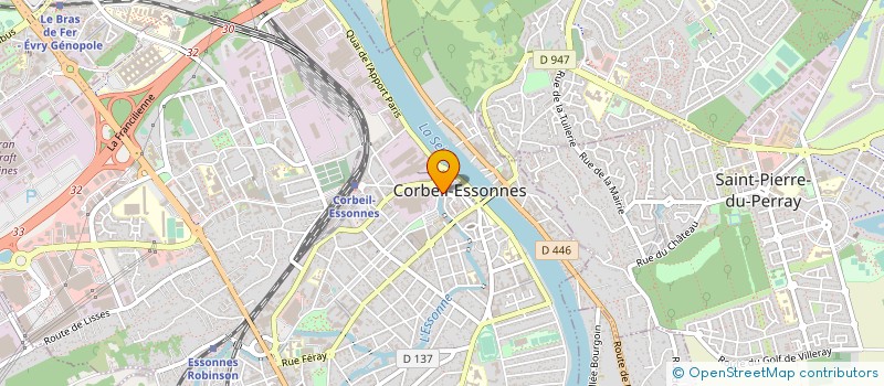 localisation de l'entreprise AMR PRO'S à CORBEIL-ESSONNES