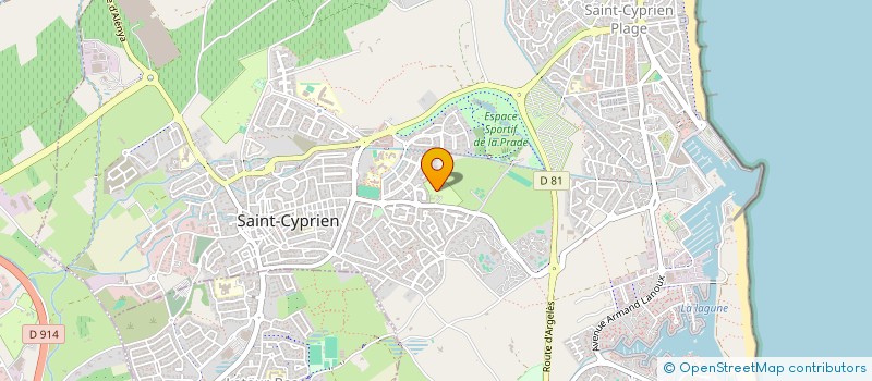 localisation de l'entreprise AMR SARL à SAINT-CYPRIEN