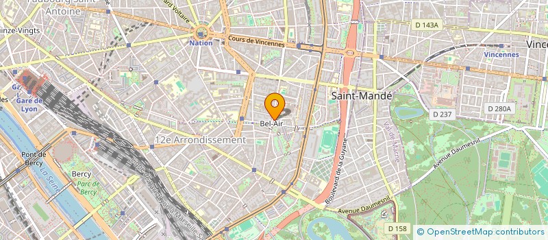 localisation de l'entreprise AMRA  PARIS