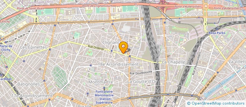 localisation de l'entreprise AMRAD à PARIS
