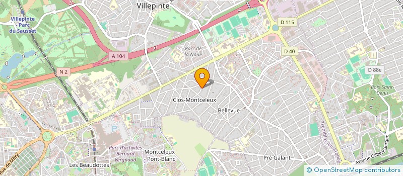 localisation de l'entreprise AMRAGDAL à VILLEPINTE