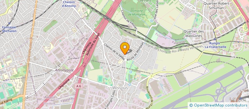 localisation de l'entreprise AMRANI INVEST à WISSOUS