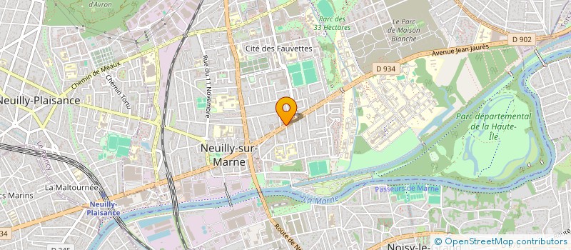 localisation de l'entreprise AMRANI SARL  NEUILLY-SUR-MARNE