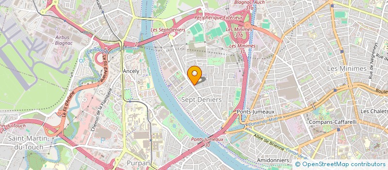 localisation de l'entreprise AMRC3  TOULOUSE