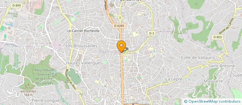 localisation de l'entreprise AMRG à LE CANNET