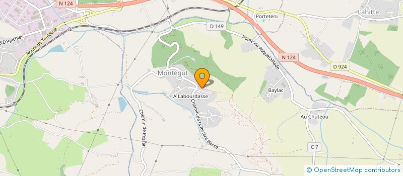 localisation de l'entreprise AMRI à MONTEGUT
