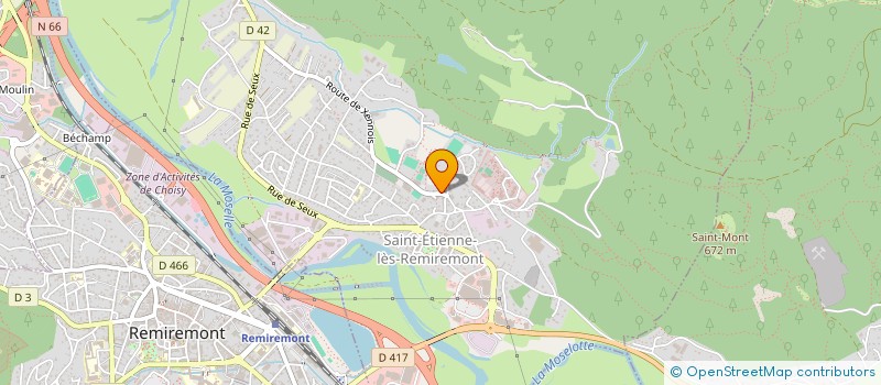 localisation de l'entreprise AMRI  SAINT-ETIENNE-LES-REMIREMONT