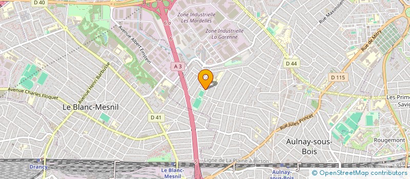 localisation de l'entreprise AMRI CONSULTING à AULNAY-SOUS-BOIS