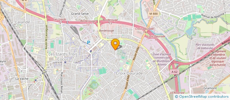 localisation de l'entreprise AMRI HASSEN  TOULOUSE