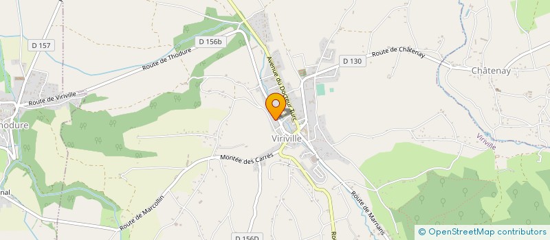 localisation de l'entreprise AMRI PLATRERIE à VIRIVILLE