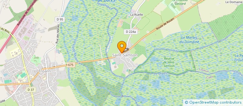 localisation de l'entreprise AMRINA PATRIMOINE  TROARN