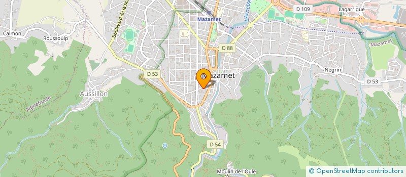 localisation de l'entreprise AMRINE- SOUSSI  MAZAMET