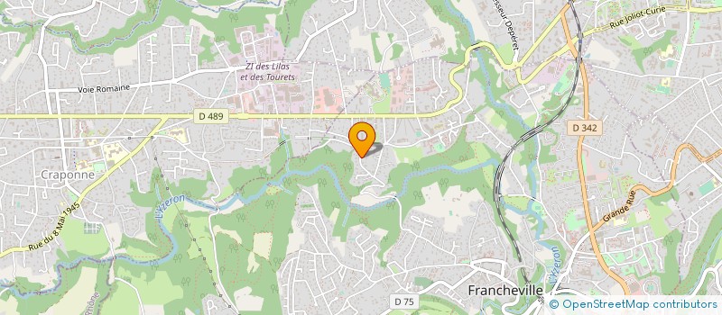 localisation de l'entreprise AMROD 2017  FRANCHEVILLE