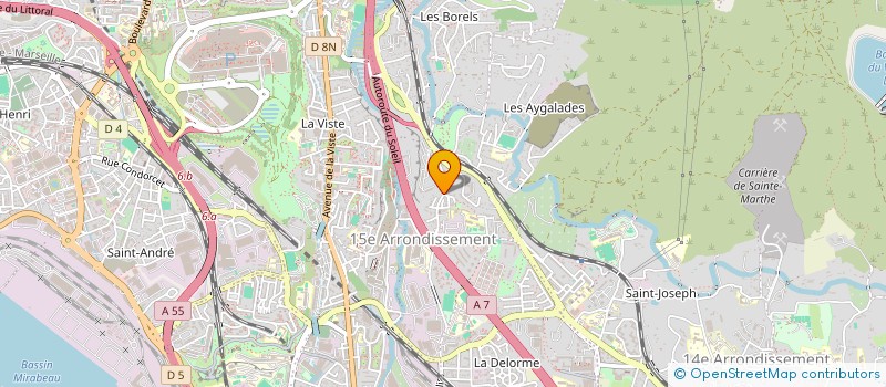 localisation de l'entreprise AMROUNE à MARSEILLE