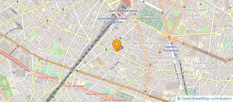 localisation de l'entreprise AMRS à PARIS
