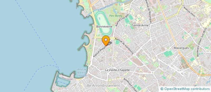 localisation de l'entreprise AMS 5 à MARSEILLE