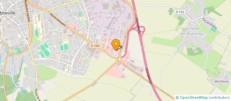 localisation de l'entreprise AMS-ABBEVILLE à ABBEVILLE