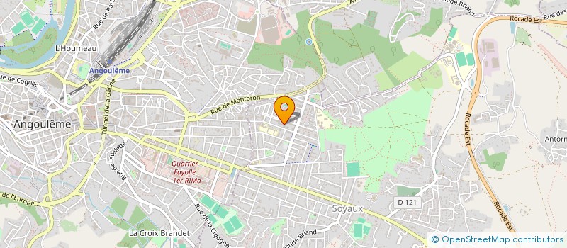 localisation de l'entreprise AMS-ANGOULEME SOYAUX à SOYAUX