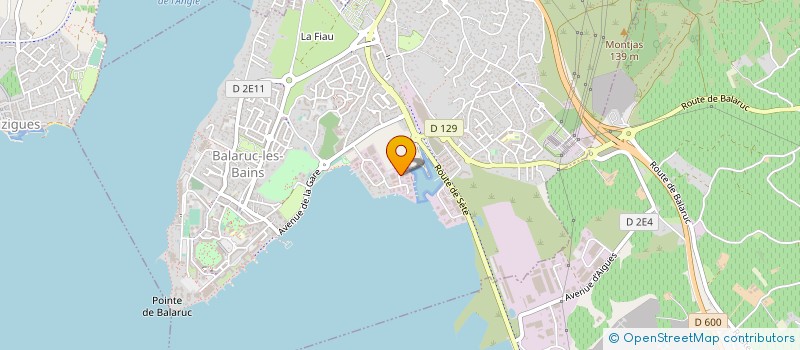 localisation de l'entreprise AMS ART METAL STYLE  BALARUC LES BAINS