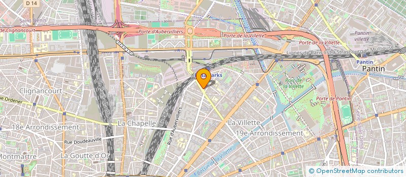 localisation de l'entreprise AMS-BAT-PRO  PARIS