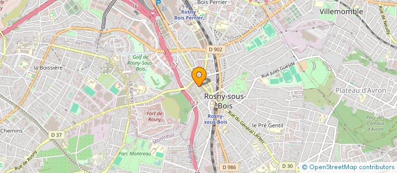 localisation de l'entreprise AMS BEAUTY  PARIS