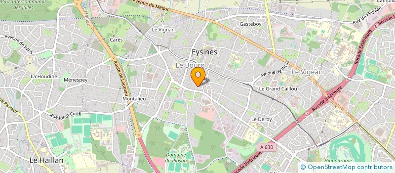 localisation de l'entreprise AMS-BORDEAUX EYSINES  EYSINES