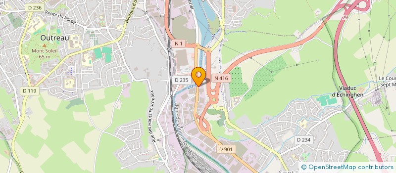 localisation de l'entreprise AMS-BOULOGNE à SAINT-LEONARD