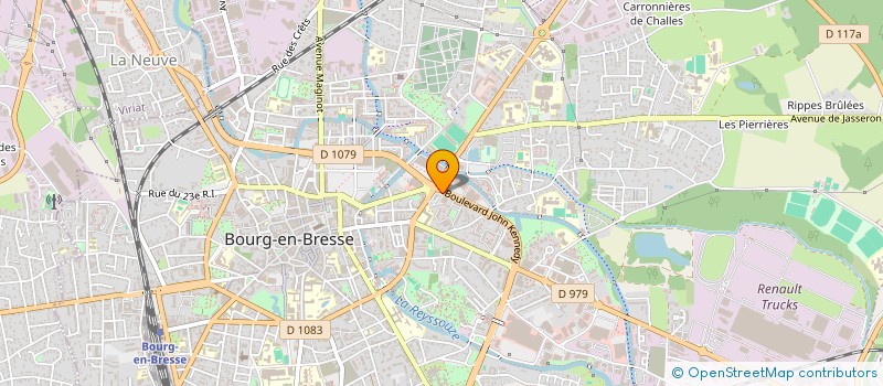 localisation de l'entreprise AMS-BOURG EN BRESSE à BOURG-EN-BRESSE