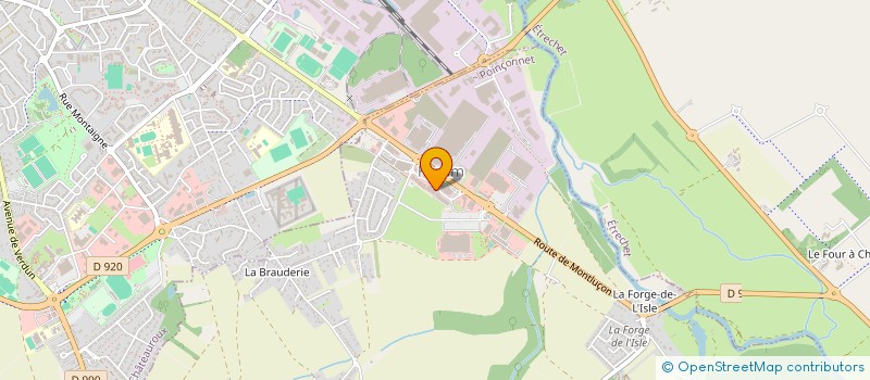 localisation de l'entreprise AMS-CHATEAUROUX LE POINCONNET à LE POINCONNET