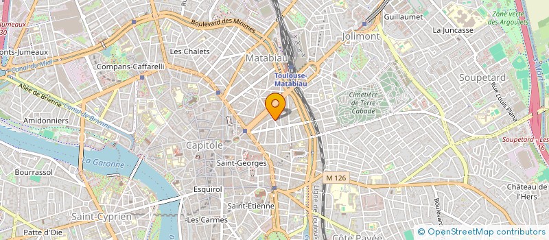 localisation de l'entreprise AMS CONSTRUCTION  TOULOUSE