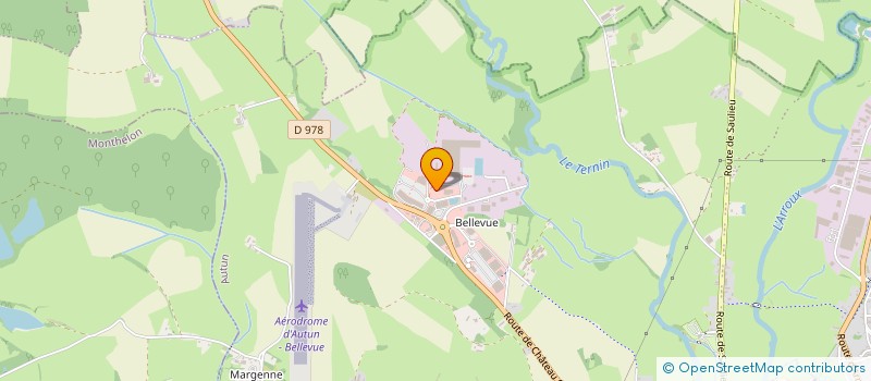 localisation de l'entreprise AMS CUISINES à AUTUN