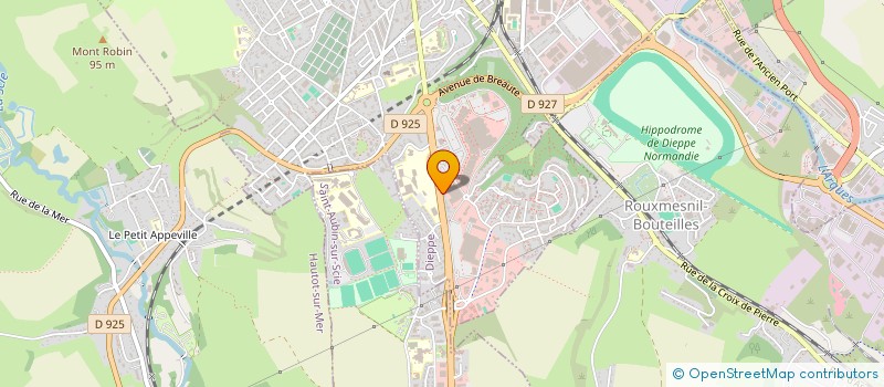 localisation de l'entreprise AMS-DIEPPE  DIEPPE