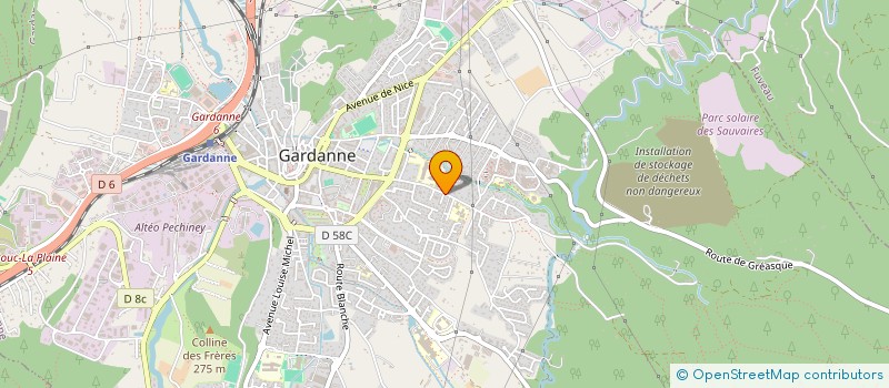 localisation de l'entreprise AMS DISTRIB à GARDANNE