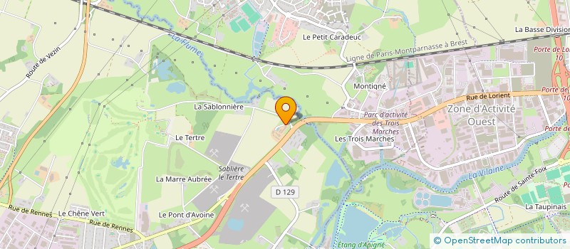 localisation de l'entreprise AMS EVENEMENTS  LE RHEU