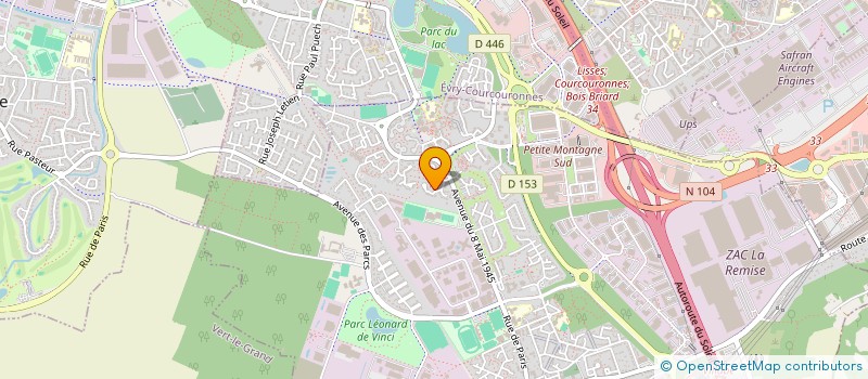 localisation de l'entreprise AMS EXPERTISE à LISSES