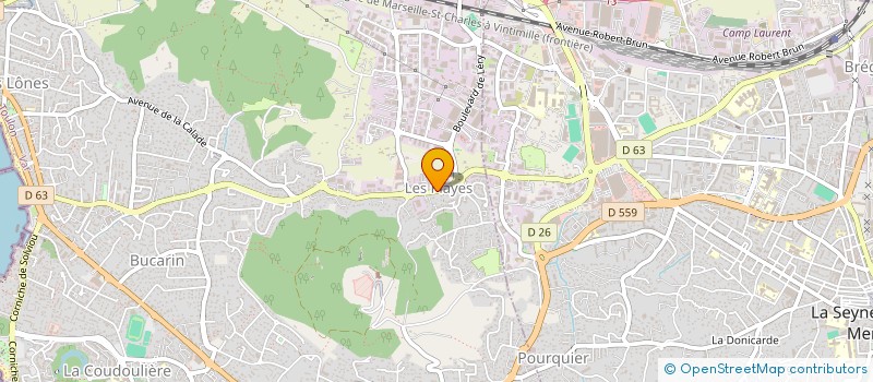 localisation de l'entreprise AMS FENETRES, ET LUMIERE à SIX-FOURS-LES-PLAGES