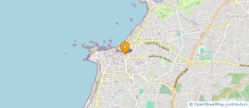 localisation de l'entreprise AMS GARDERES à BIARRITZ