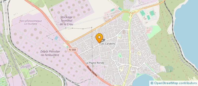 localisation de l'entreprise AMS INDUSTRIE  FOS-SUR-MER