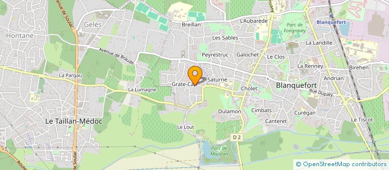 localisation de l'entreprise AMS INGENIERIE à BLANQUEFORT